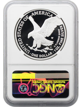 2022-W Advanced Releases America Silver Eagle NGC PF70 David Ryder Signed