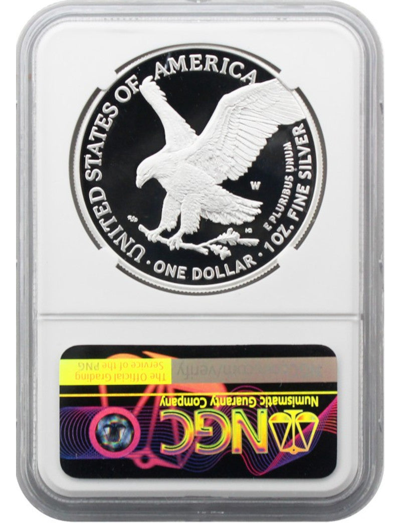 2022-W Advanced Releases America Silver Eagle NGC PF70 David Ryder Signed