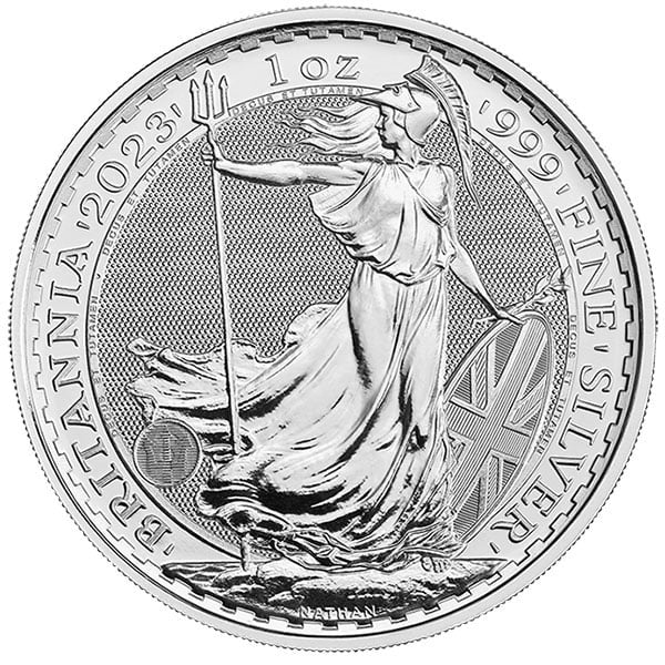 2023 1 oz King Charles III Silver Britannia BU