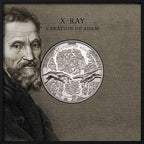 2023 1 oz Creation of Adam Ultra High-Relief Proof Silver Coin