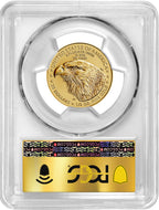 2023 $25 Half Ounce Gold Eagle Gold Foil Label FDI PCGS MS70