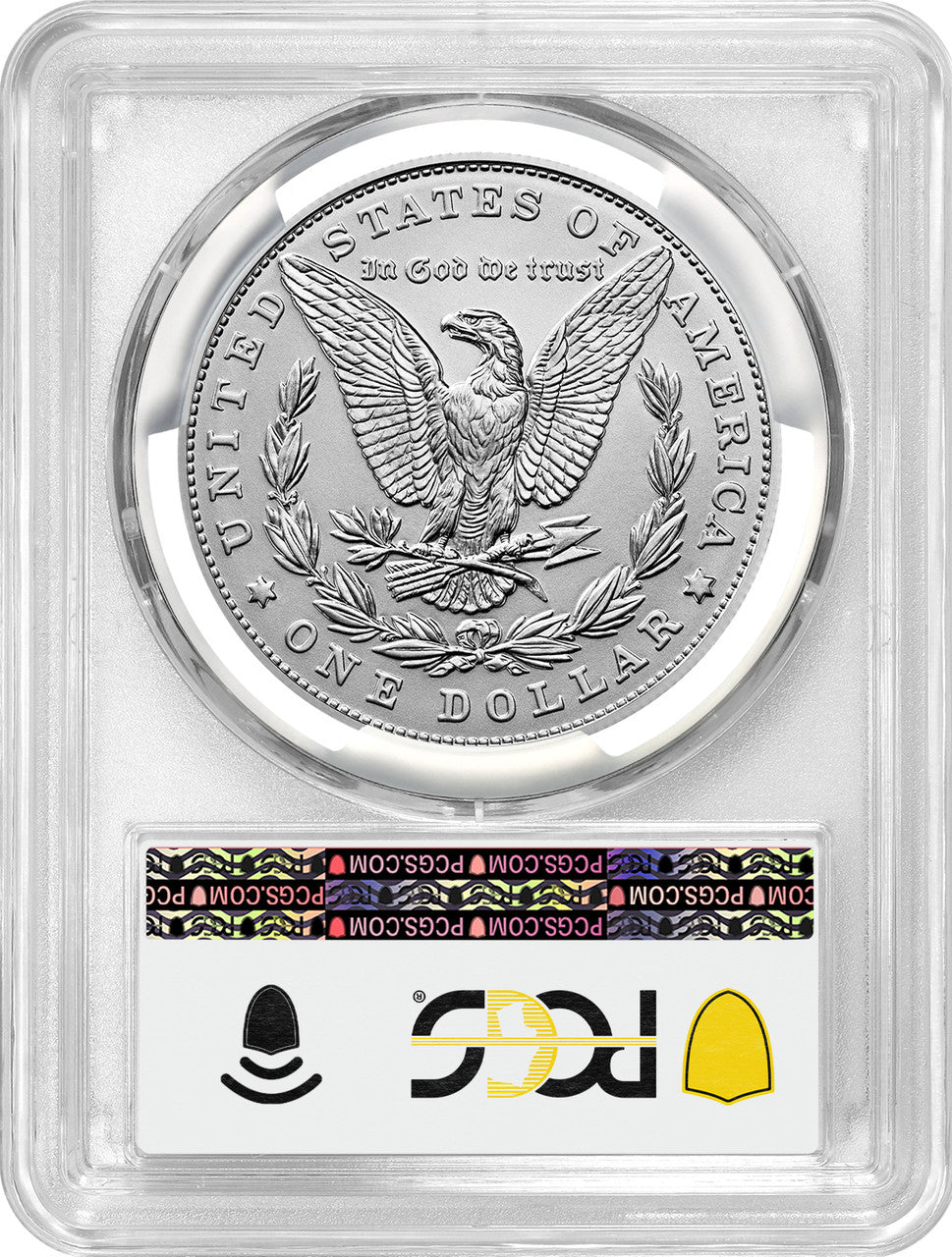 2023 Morgan Silver Dollar Coin Label First Strike PCGS MS70