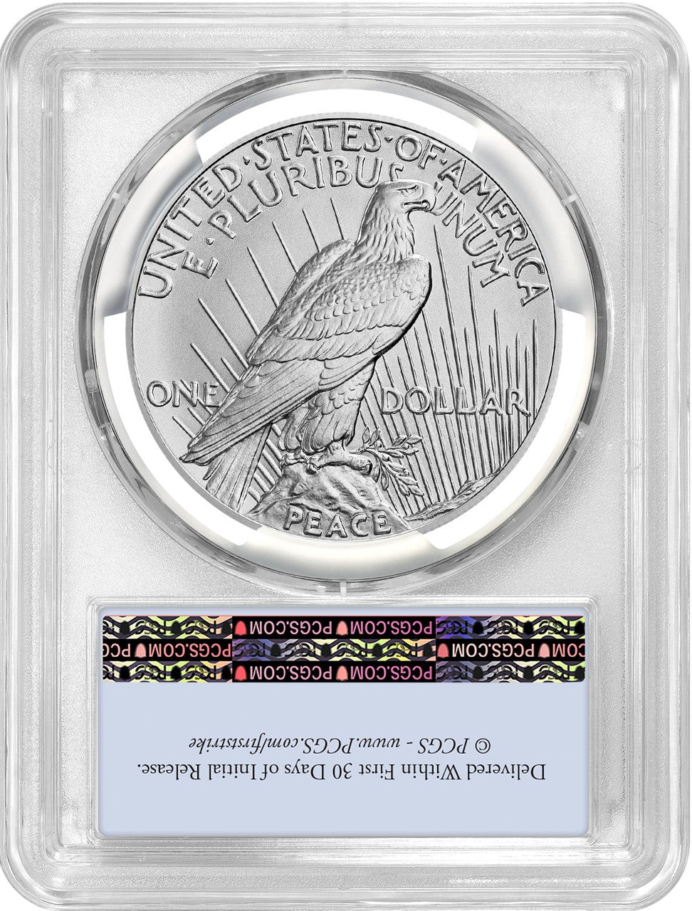 2023 Peace Silver Dollar First Strike PCGS MS70