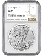 2023 American Silver Eagle NGC MS69