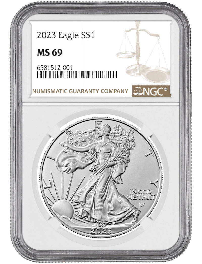 2023 American Silver Eagle NGC MS69