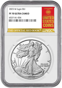 2023-W American Proof Silver Red Book NGC PF70 Ultra Cameo
