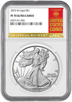 2023-W American Proof Silver Red Book NGC PF70 Ultra Cameo