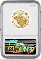 2025 1/2 oz Gold Eagle First Day of Issue NGC MS70 Ron Harrigal