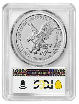 2023 (W) Silver Eagle First Strike PCGS MS70 Struck at West Point