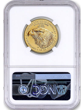 2023 $25 Half Ounce Gold Eagle First Day of Issue NGC MS70