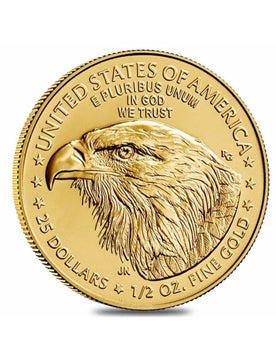 2023 $25 1/2 oz American Gold Eagle Coin BU