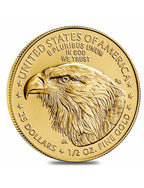2023 $25 1/2 oz American Gold Eagle Coin BU