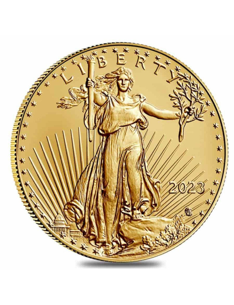 2023 1/10 oz American Gold Eagle Coin BU