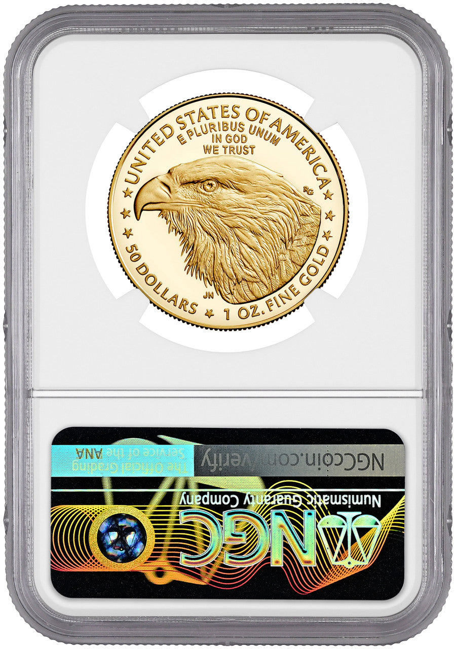 2023-W $50 Gold Eagle FDI NGC PF70 Ultra Cameo