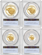 2023-W Gold Eagle 4-Coin Set FS PCGS PR70 Deep Cameo