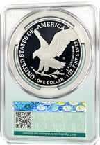 2023-S Silver Eagle First Day of Delivery CAC PR70DCAM