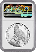 2023-P American Liberty Series 1 oz Silver Medal FDI NGC PF70 Harrigal Signed