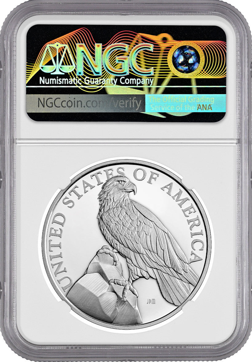 2023-P American Liberty Series 1 oz Silver Medal FDI NGC PF70 Harrigal Signed