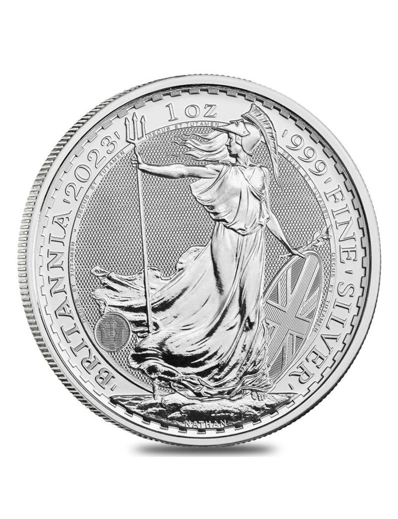 2023 British 1 Oz Silver Britannia Coin BU