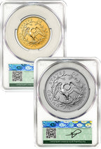 2024-W 230th Anniversary Flowing Hair 2-Coin Set Advanced Delivery CAC PR70 Founders Label