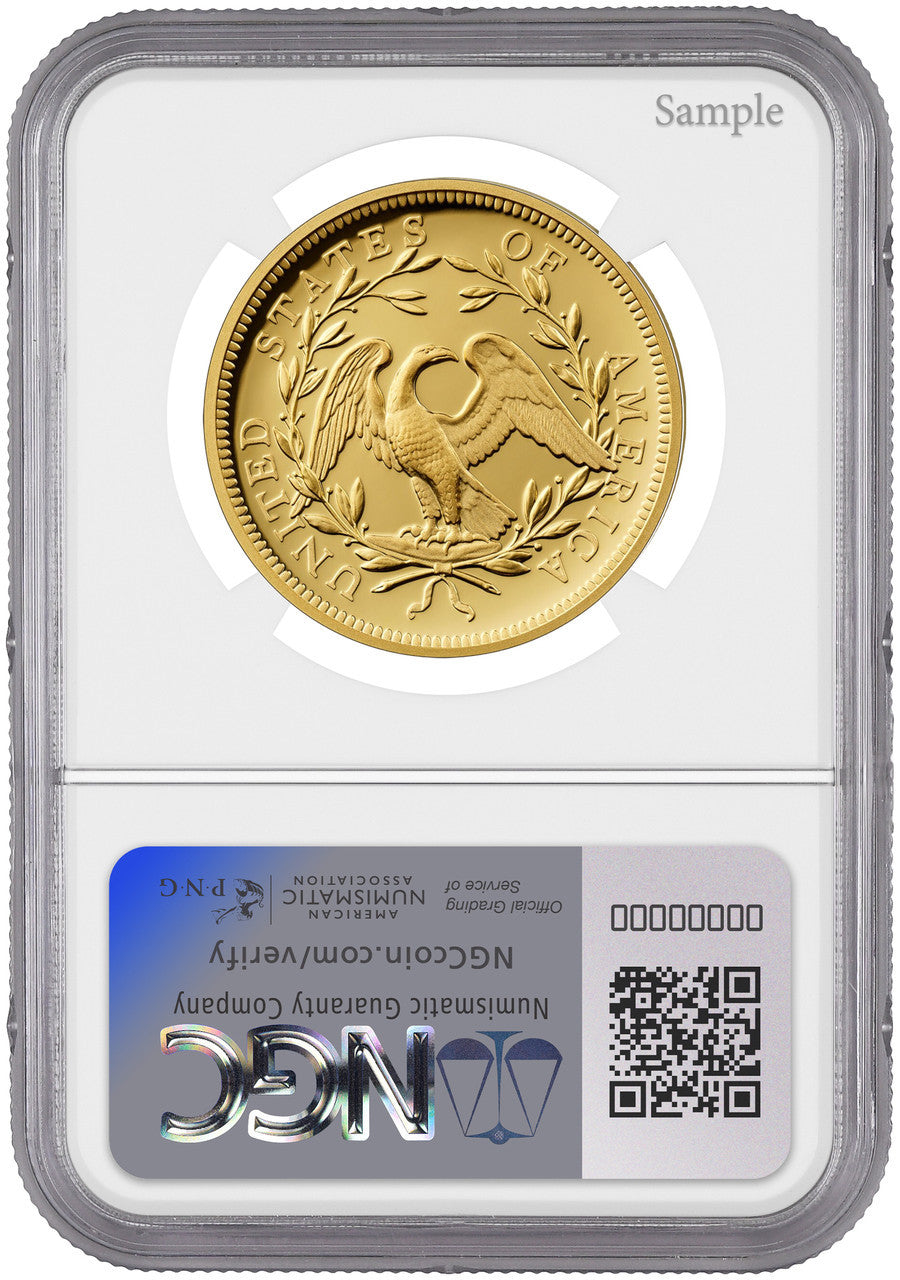 2024-W 230th Anniversary Flowing Hair Gold Dollar AR NGC PF70UCAM Harrigal