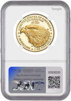 2024 W $50 Gold Eagle FDI NGC PF70 Ultra Cameo Ron Harrigal Signed