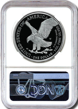 2025 W Silver Eagle First Day of Issue NGC PF70 Gaudioso Signed