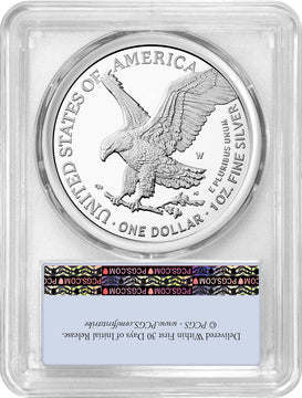 2024-W Proof Silver Eagle First Strike PCGS PR70 Deep Cameo