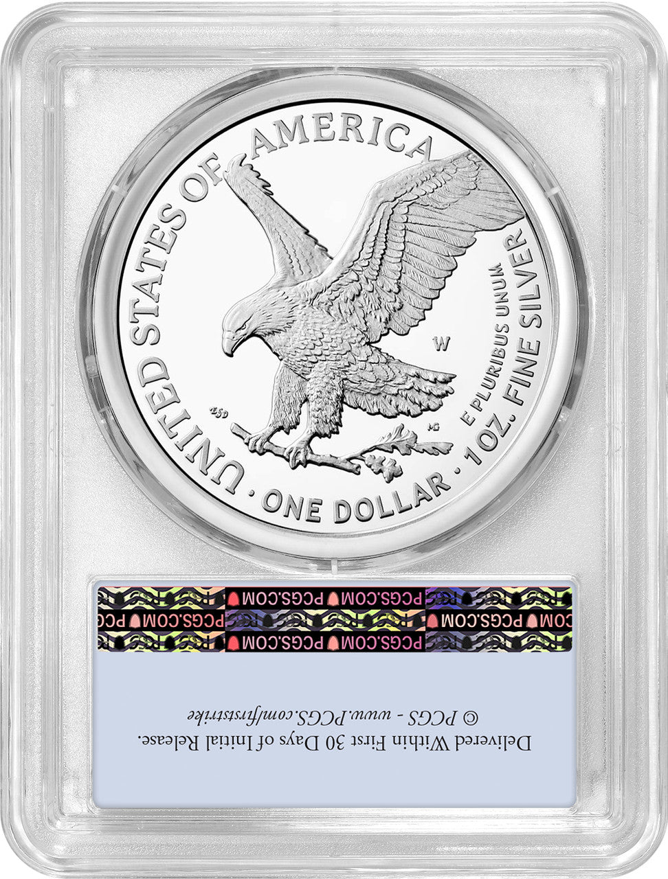 2024-W Proof Silver Eagle First Strike PCGS PR70 Deep Cameo