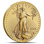 2024 1/2 oz American Gold Eagle Coin BU