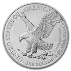 2024-(P) 1 oz American Silver Eagle Coin Star Privy BU