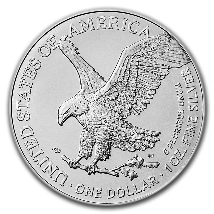 2024-(P) 1 oz American Silver Eagle Coin Star Privy BU