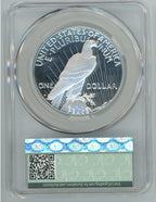 2024 Peace Silver Dollar Advanced Delivery CAC PR70DCAM