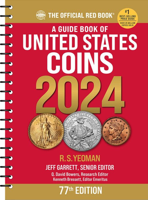 2024 Official Red Book A Guide Book of United States Coins Yeoman 77th ed.