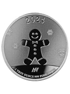 2024 1 oz Asahi Mint Holiday Silver Round