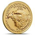 2024 1/10 oz American Gold Eagle Coin BU