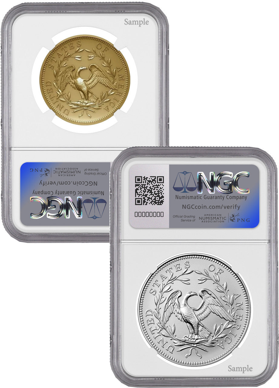 2024 230th Anniversary Flowing Hair 2-Coin Set FDI NGC PF70UCAM Harrigal