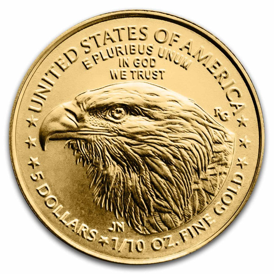2025 1/10 oz American Gold Eagle First Day of Issue NGC MS70