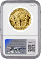 2025 1 oz Gold Buffalo First Day of Issue NGC MS70