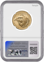 2025 1/2 oz Gold Eagle First Day of Issue NGC MS70