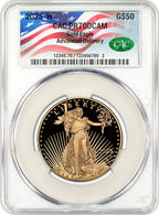2025-W $50 Gold Eagle AD CAC PR70 Deep Cameo