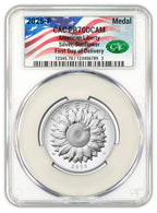 2025-P American Liberty Series Silver Medal FDD CACG PR70