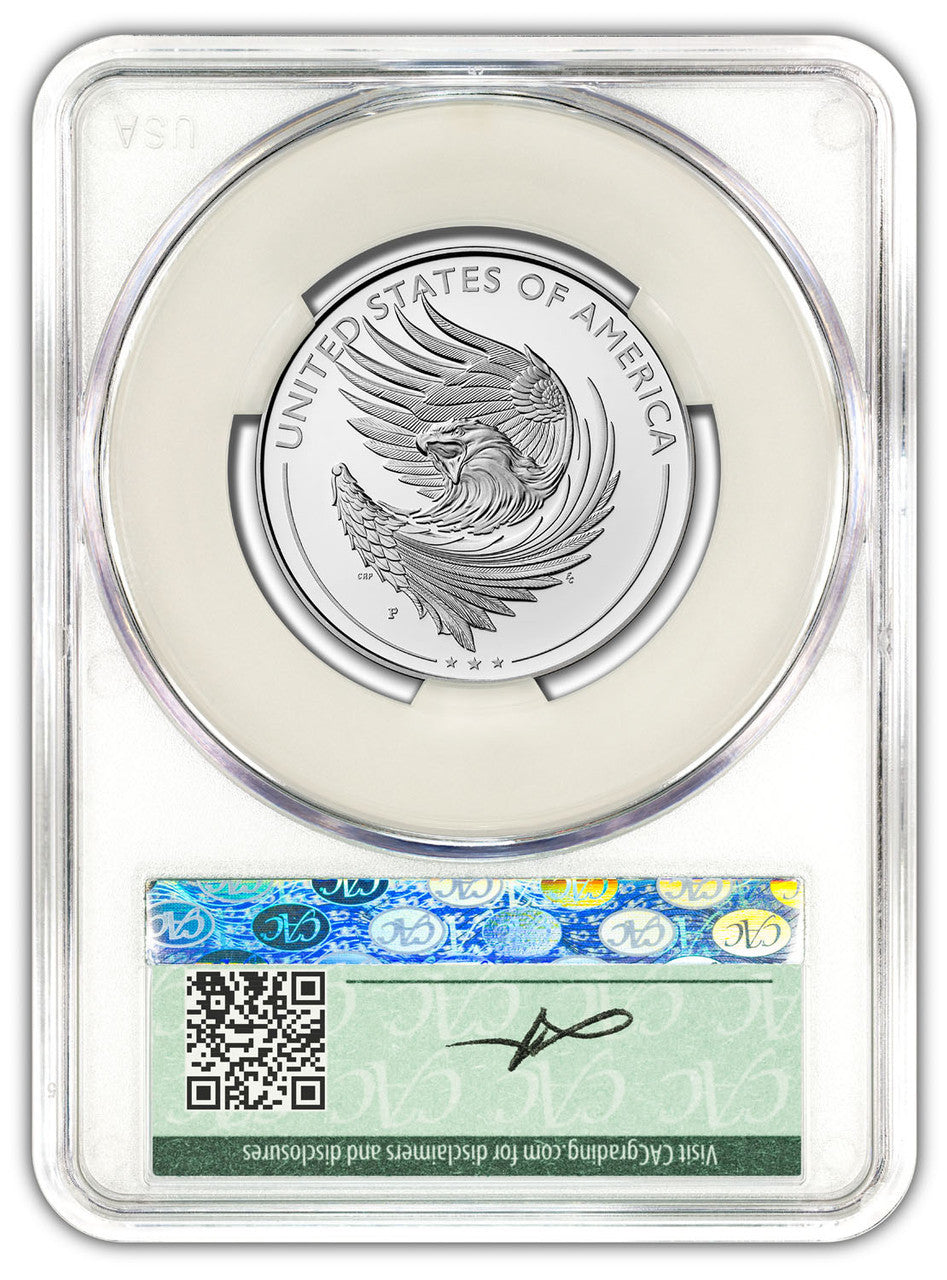 2025-P American Liberty Series Silver Medal AD CACG PR70 Founders