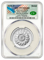 2025-P American Liberty Series Silver Medal FDD CACG PR70 Founders