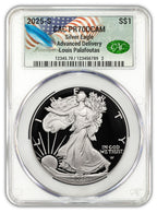 2025-S Silver Eagle Advanced Delivery Founders CAC PR70DCAM