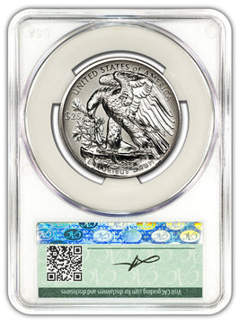 2025-W $25 Palladium High Relief Reverse Proof FDD CAC PR70 Founders