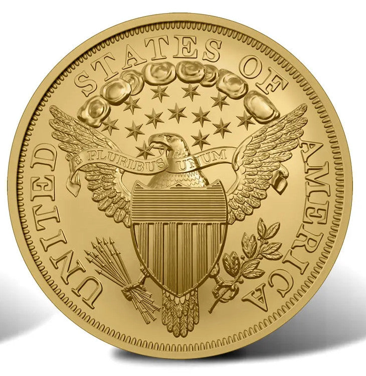 2026 1804 Draped Bust Silver Dollar Gold Coin & Silver Medal Set – Liberty Bell 250 Privy