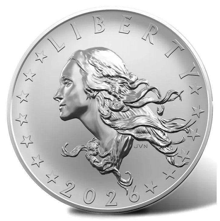 2026 1804 Draped Bust Silver Dollar Gold Coin & Silver Medal Set – Liberty Bell 250 Privy
