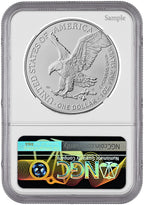 2026 American Silver Eagle First Day of Issue NGC MS70 Gaudioso