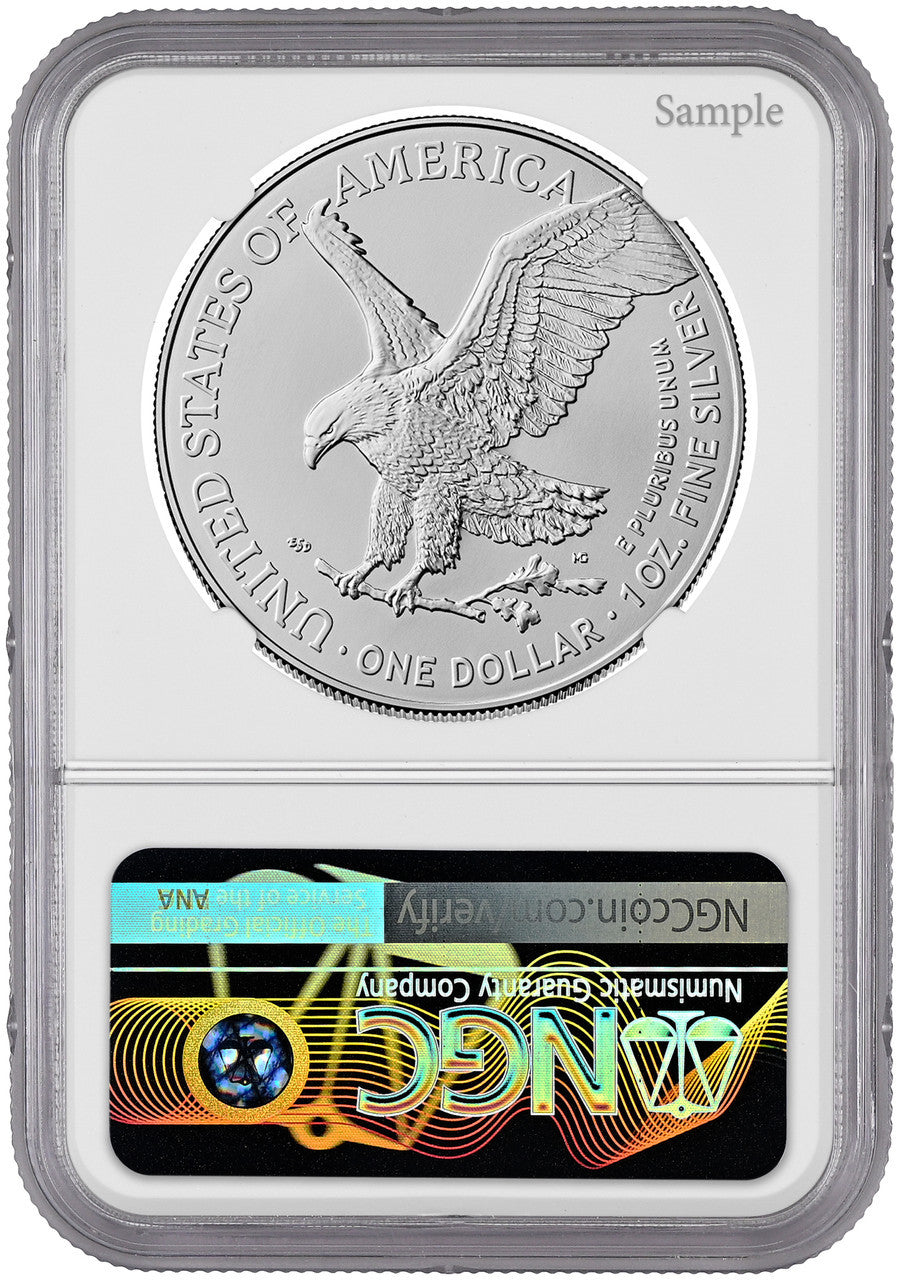 2026 American Silver Eagle First Day of Issue NGC MS70